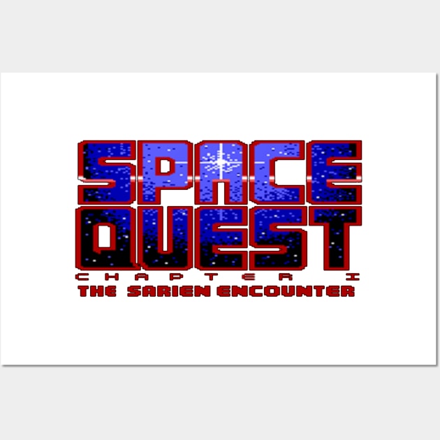 Space Quest Wall Art by Ágora